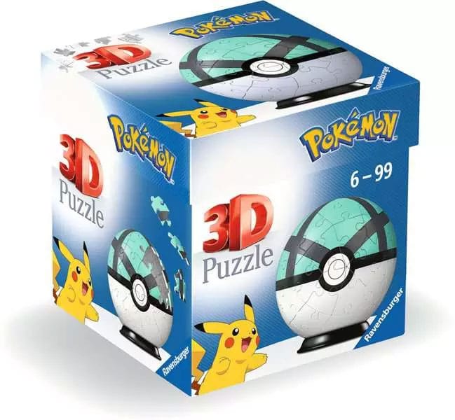 Puzzle 3D Poke Ball Pokemon 54pzs