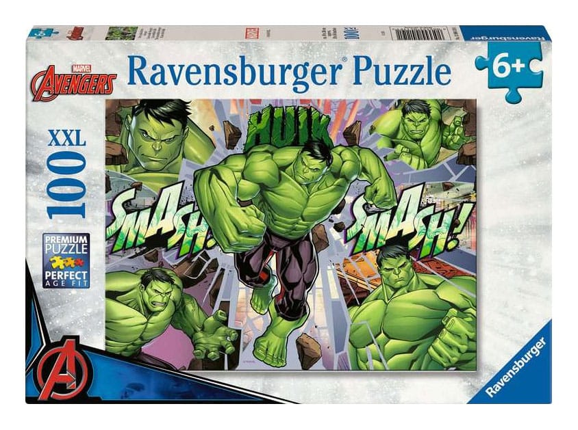 Marvel Puzzle para Niños XXL The Incredible Avenger (100 Piezas)