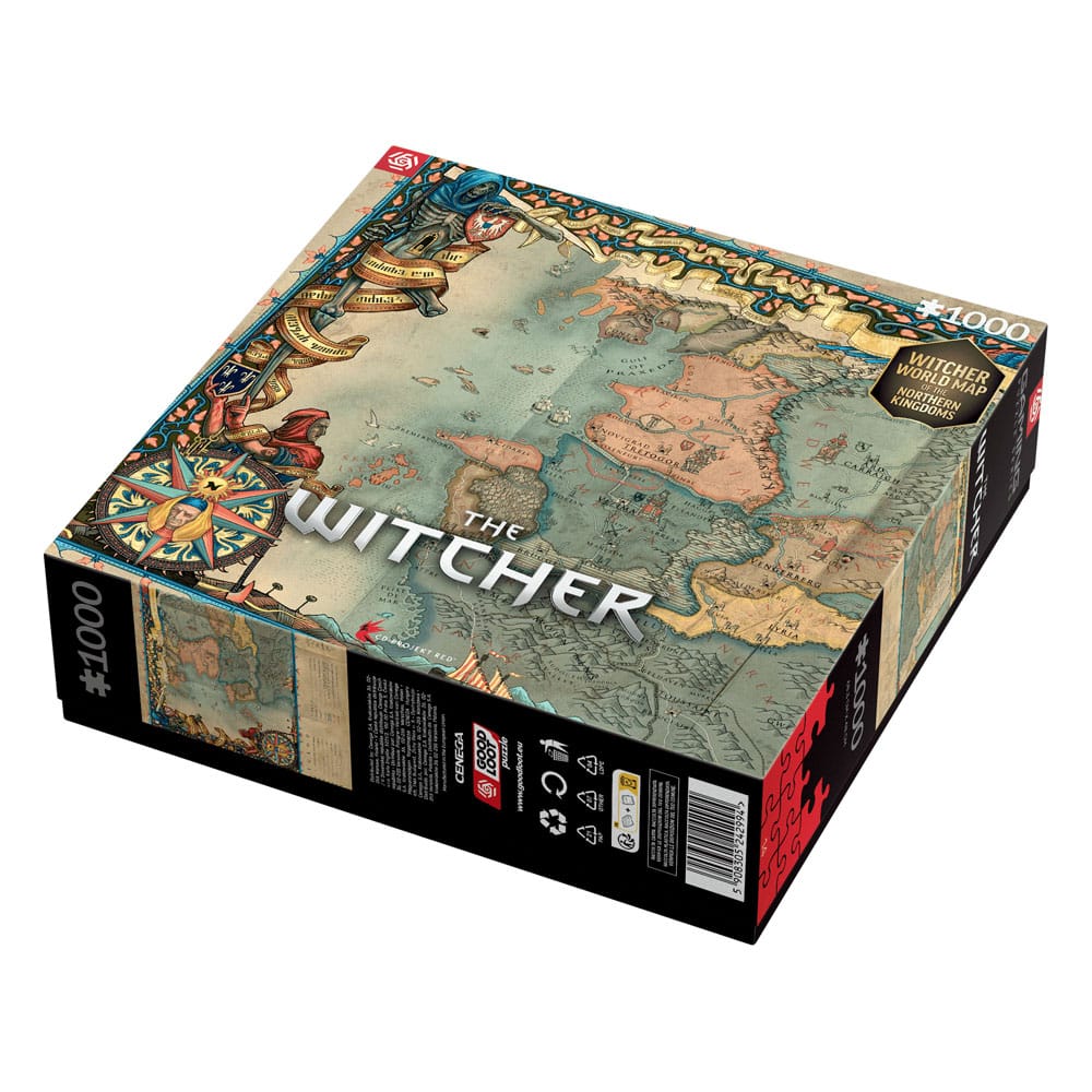 The Witcher 3 Puzzle Gaming The Northern Kingdoms (1000 Piezas)