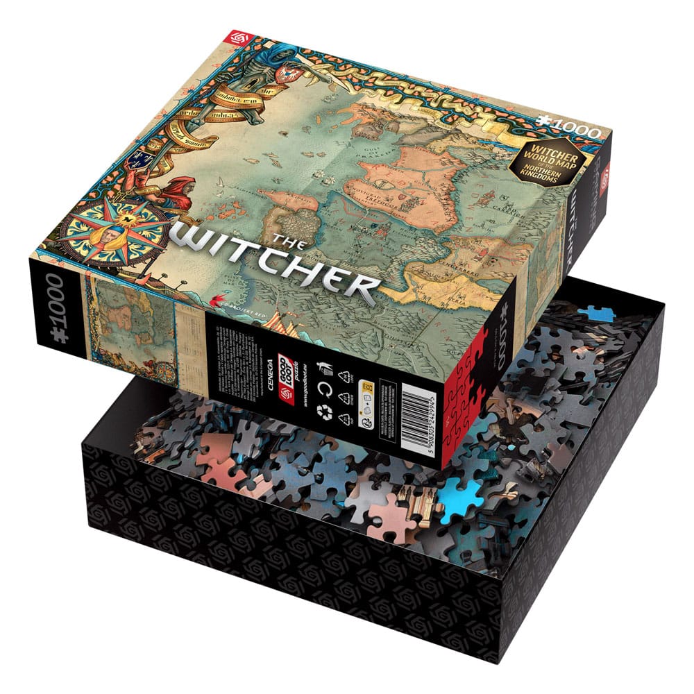 The Witcher 3 Puzzle Gaming The Northern Kingdoms (1000 Piezas)