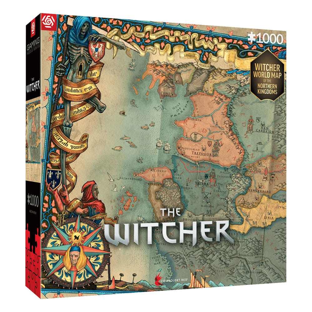The Witcher 3 Puzzle Gaming The Northern Kingdoms (1000 Piezas)