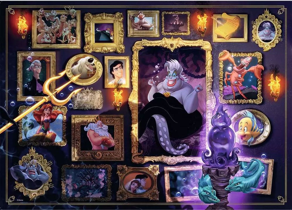 Disney Villainous Puzzle Ursula (1000 Piezas)