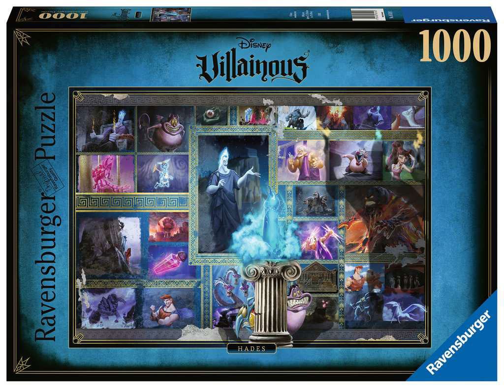 Disney Villainous Puzzle Hades (1000 Piezas)