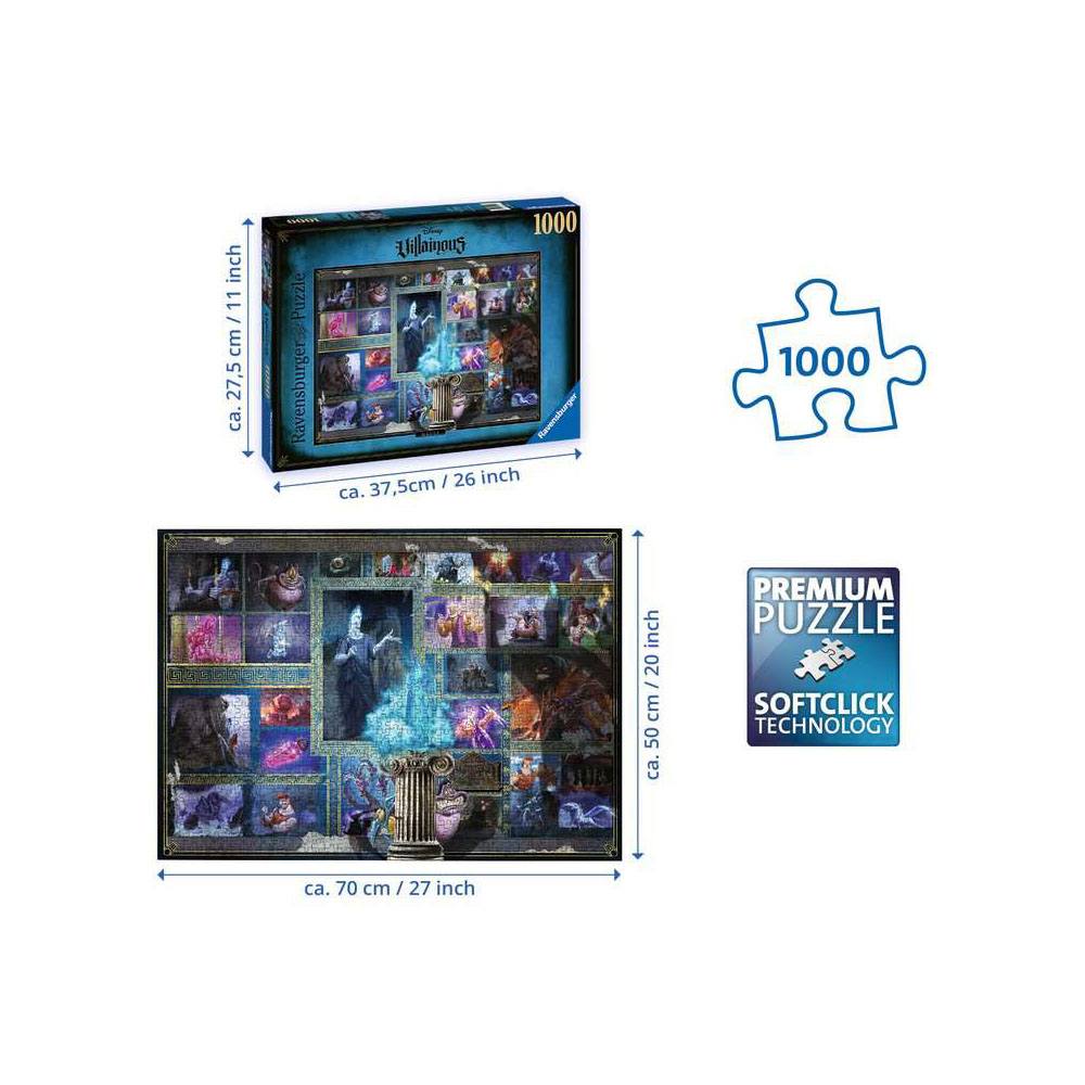 Disney Villainous Puzzle Hades (1000 Piezas)