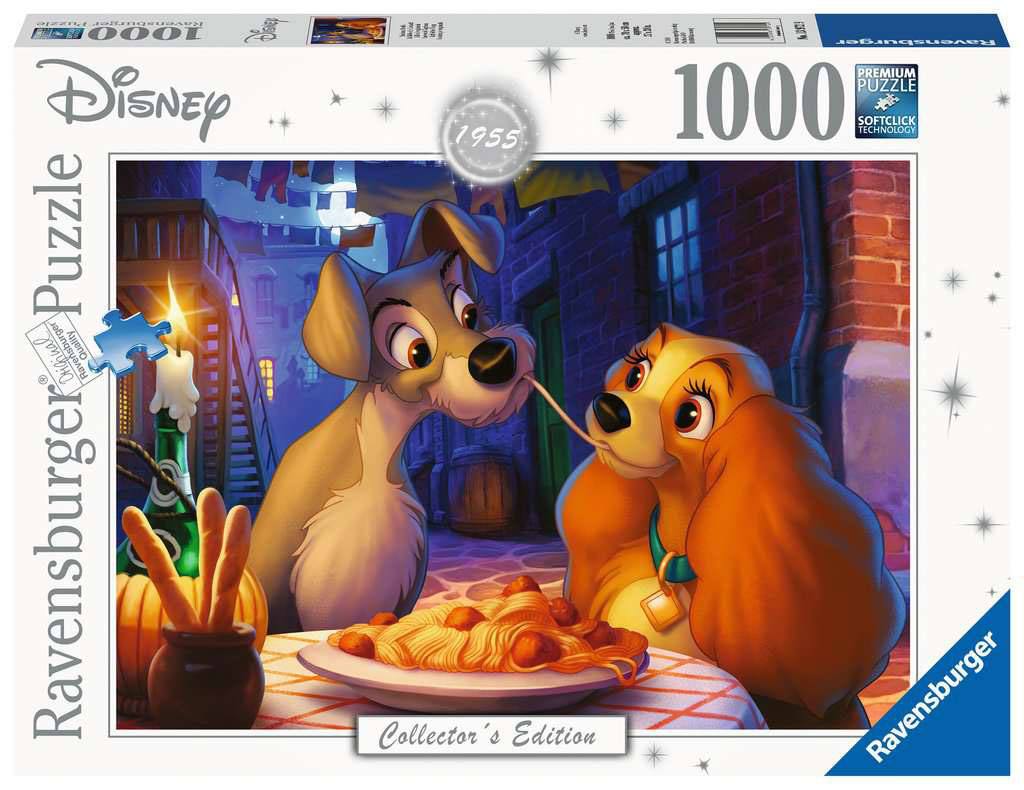 Disney Puzzle Collector's Edition Lilli e Il Vagabondo (1000 Piezas)