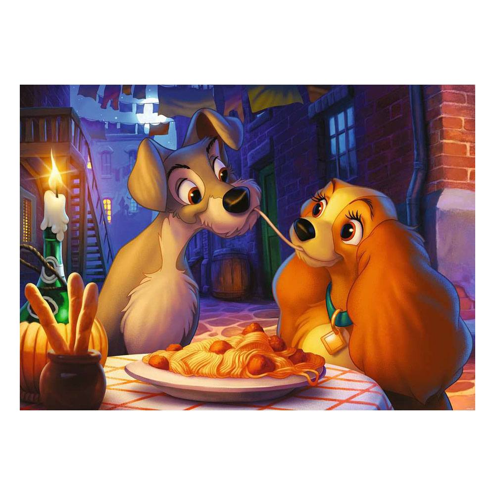 Disney Puzzle Collector's Edition Lilli e Il Vagabondo (1000 Piezas)