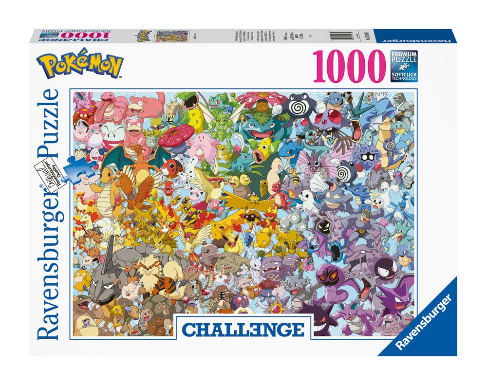 Pokémon Challenge Puzzle Group (1000 piezas) Frikytopia