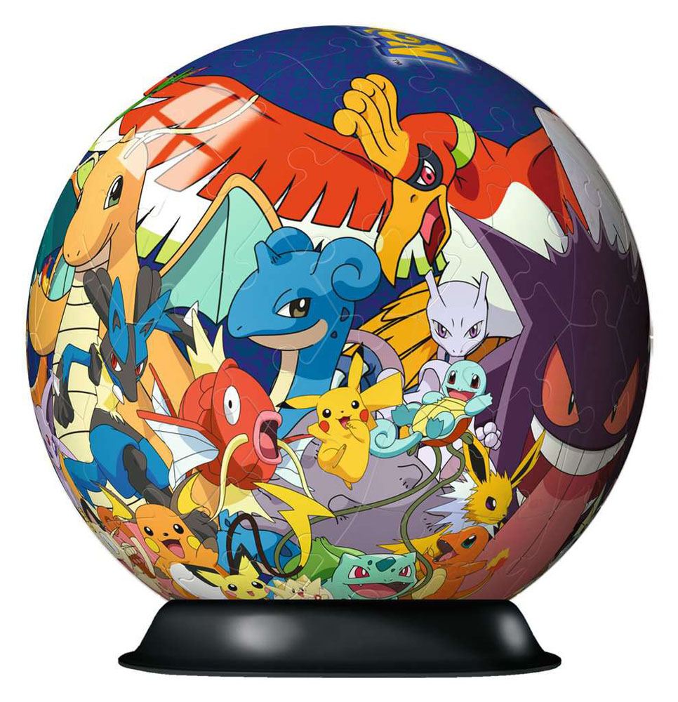 Pokémon Puzzle 3D Ball (73 Piezas)