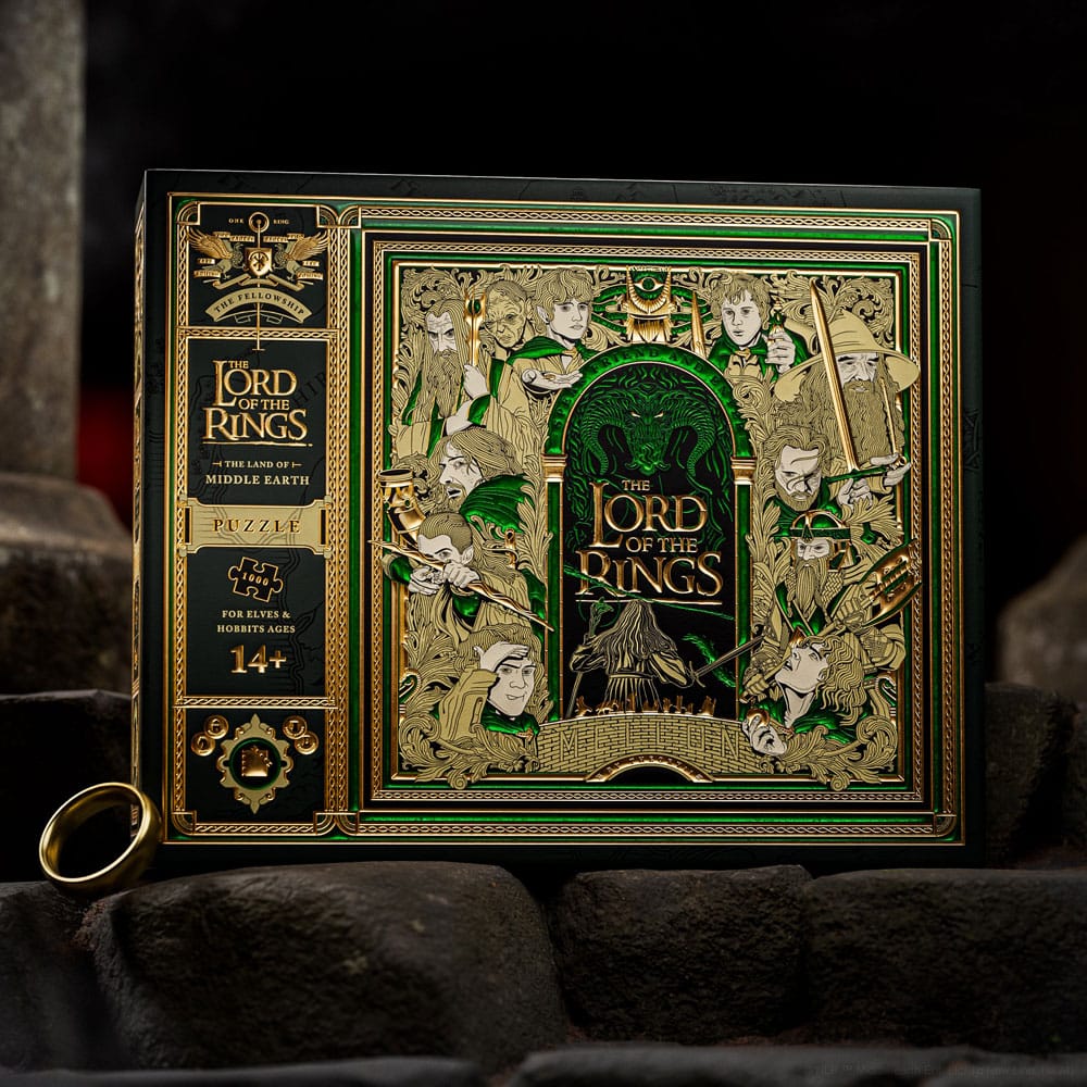 El Señor de los Anillos Puzzle Multi-Dimensionales (1000 Piezas)