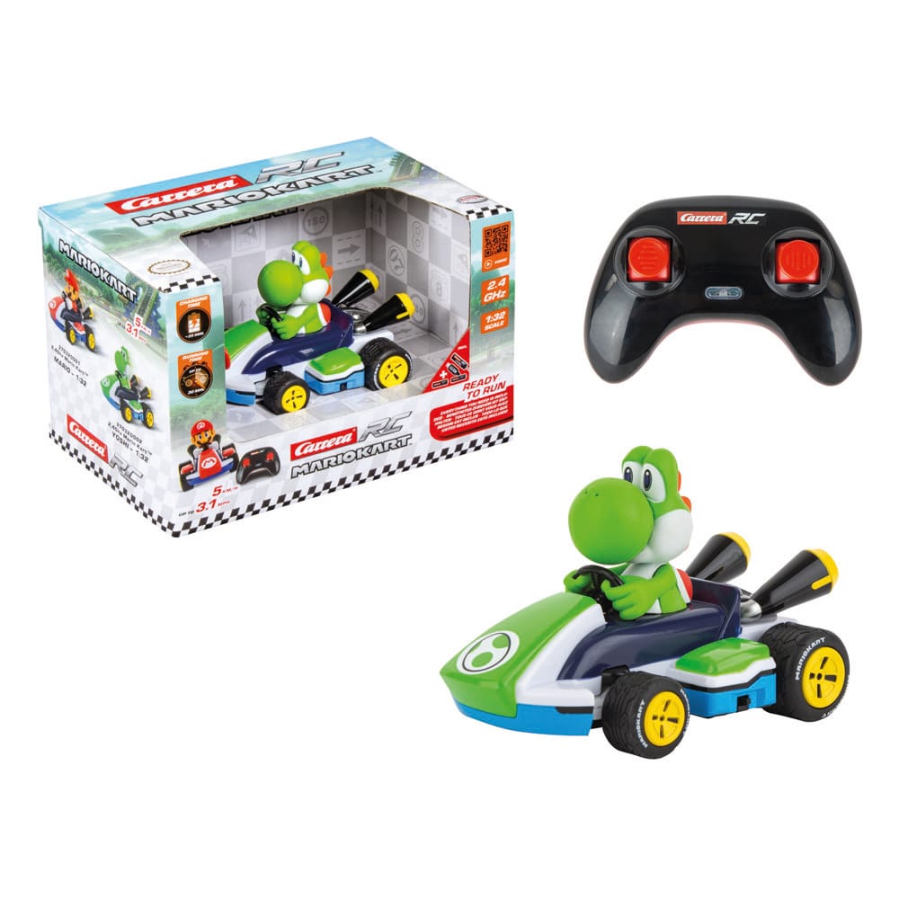 Super Mario Kart Coche Teledirigido RC 1/32 2,4 GHz Yoshi