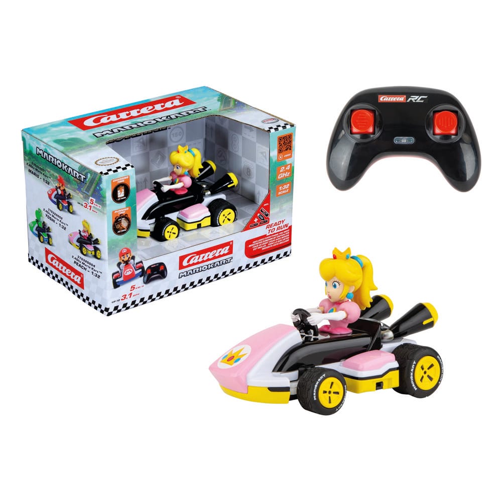 Super Mario Kart Race Kart Teledirigido RC 1/32 2,4 GHz Peach