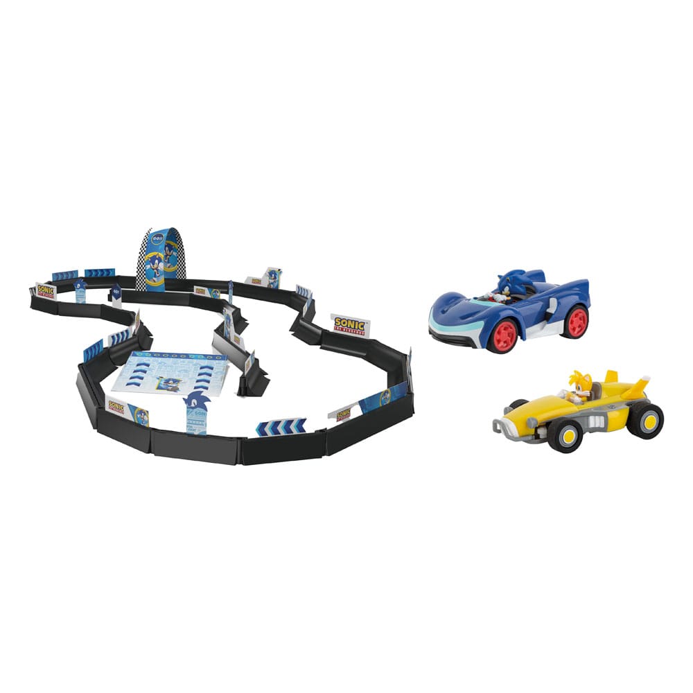 Sonic The Hedgehog Coche Teledirigido RC 1/43 2,4 GHz Tabletop Racing Set