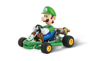 Super Mario Kart Coche Teledirigido RC 1/18 2,4 GHz Pipe Kart Luigi