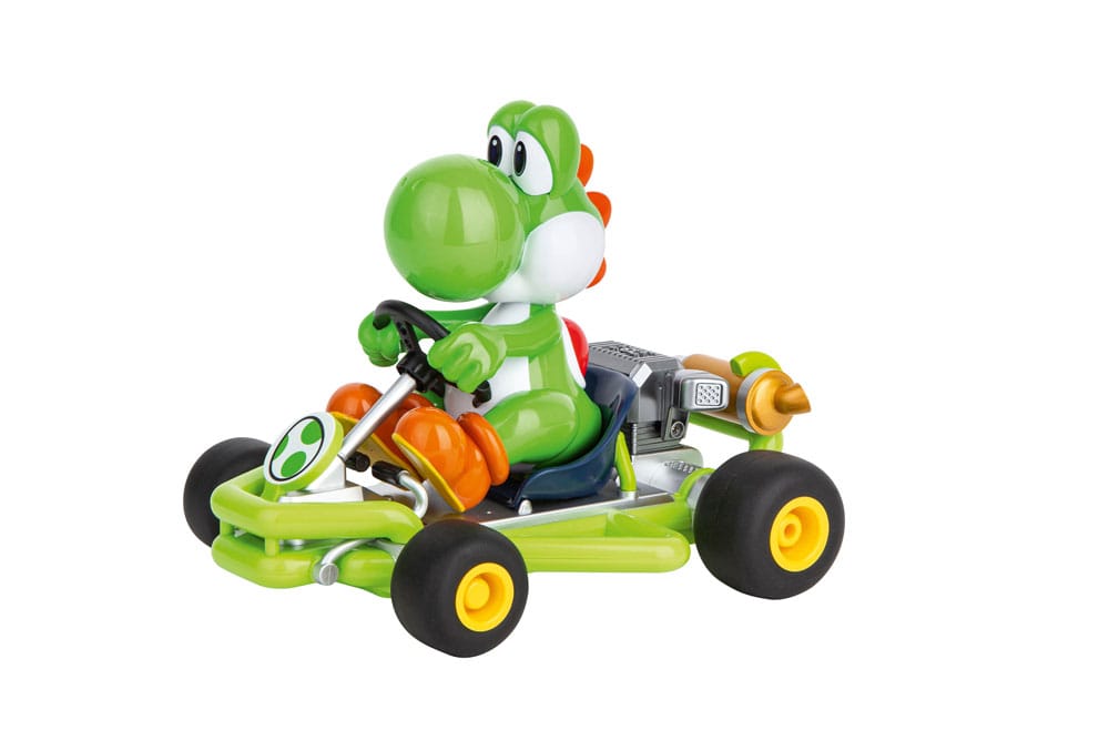 Super Mario Kart Coche Teledirigido RC 1/18 2,4 GHz Pipe Kart Yoshi