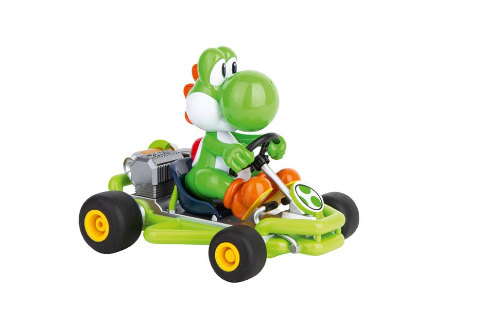 Super Mario Kart Coche Teledirigido RC 1/18 2,4 GHz Pipe Kart Yoshi