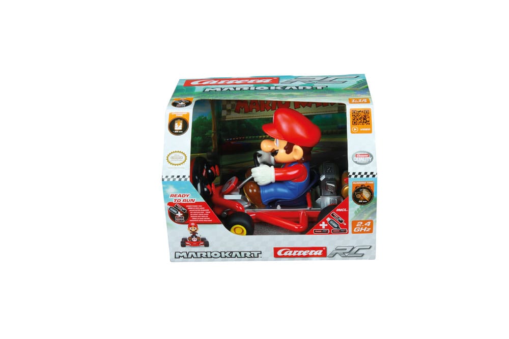 Super Mario Kart Coche Teledirigido RC 1/18 2,4 GHz Pipe Kart Mario