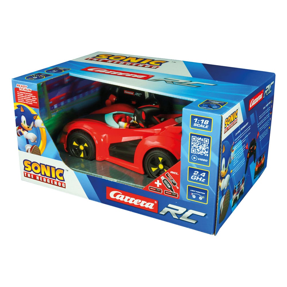 Sonic The Hedgehog Cart Coche Teledirigido RC 1/18 2,4 GHz Shadow Performance