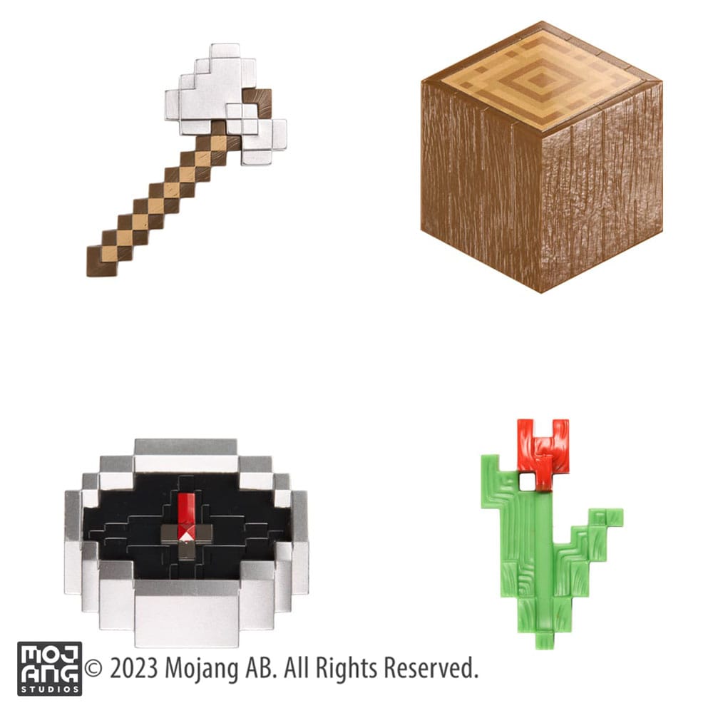 Minecraft Cofre del Botín Forest 10 cm