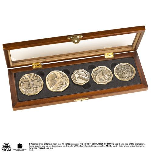 El Hobbit Set de Monedas Dwarven Treasure Frikytopia