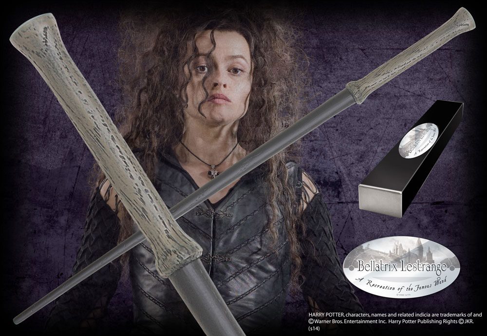 Harry Potter Varita Mágica Bellatrix Lestrange (edición Carácter)