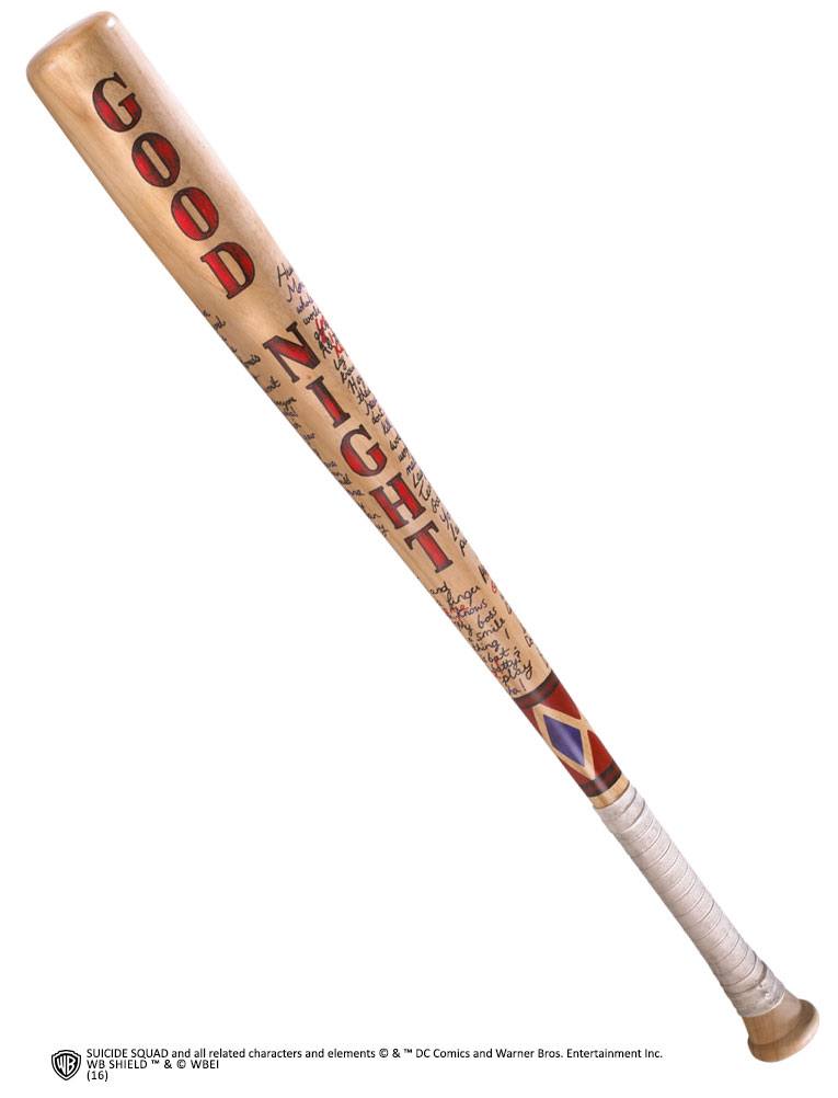 Escuadrón Suicida Réplica Bate de Béisbol de Harley Quinn Good Night 80 cm
