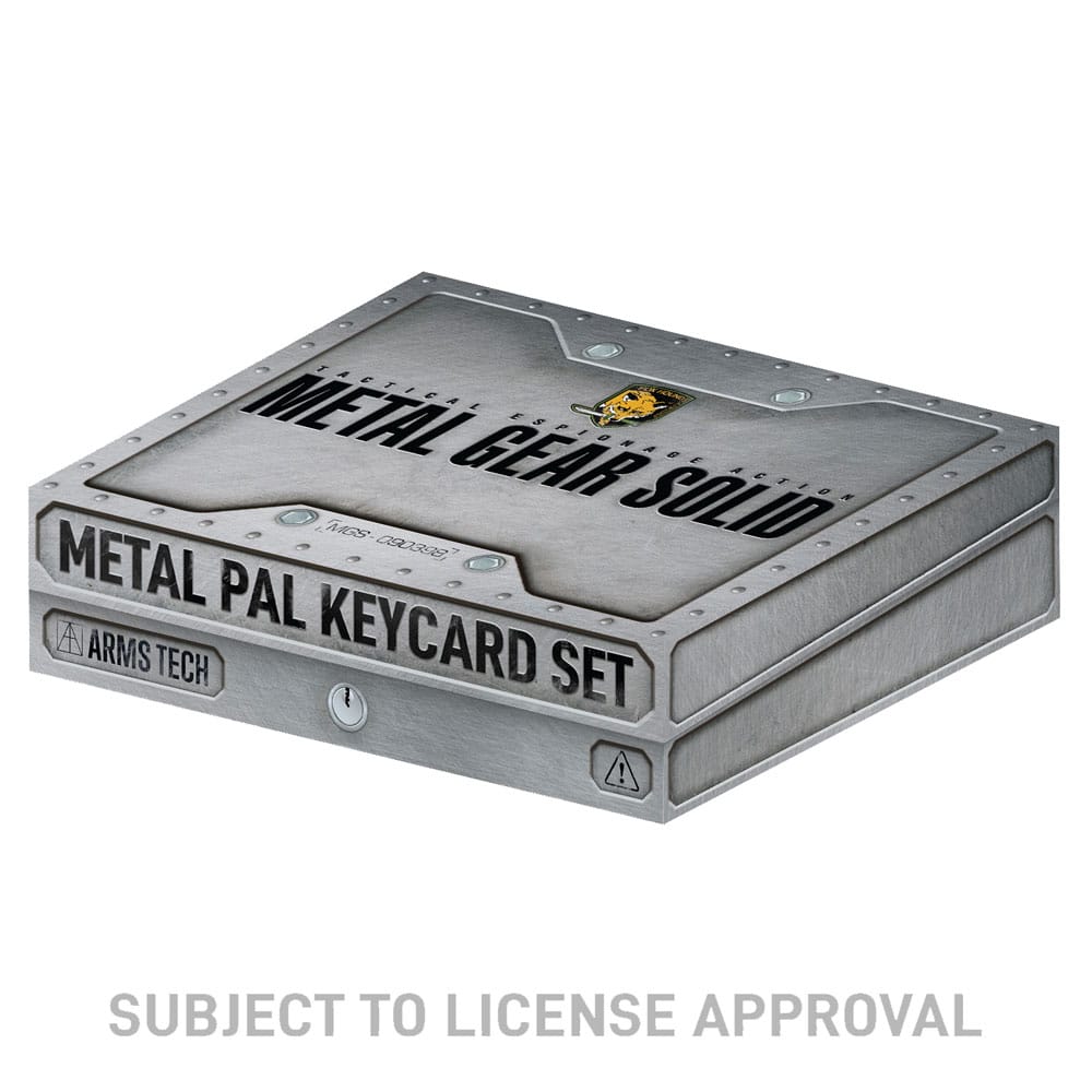 Metal Gear Solid Réplica Keycard-Set Limited Edition