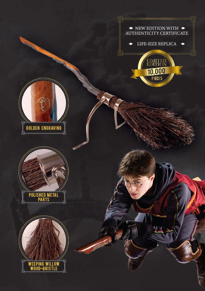 Harry Potter Réplica 1/1 Escoba Saeta de Fuego 2022 Edition