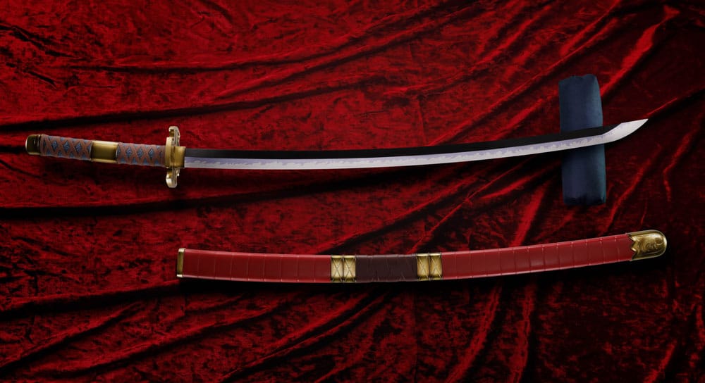 One Piece Set de 3 Réplicas Proplica 1/1 Espadas Roronoa Zoro Three Sword Style 95 cm