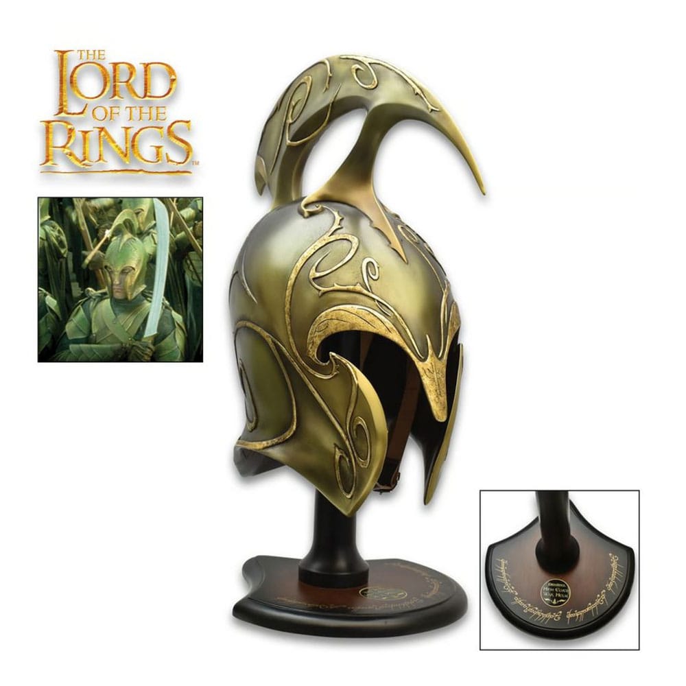 El Señor de los Anillos Réplica 1/1 Yelmo de Guerra High Elven Limited Edition