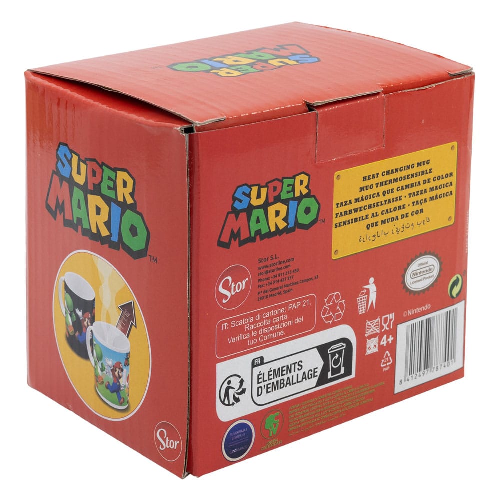 Super Mario Taza Sensitiva al Calor Group 325 ml