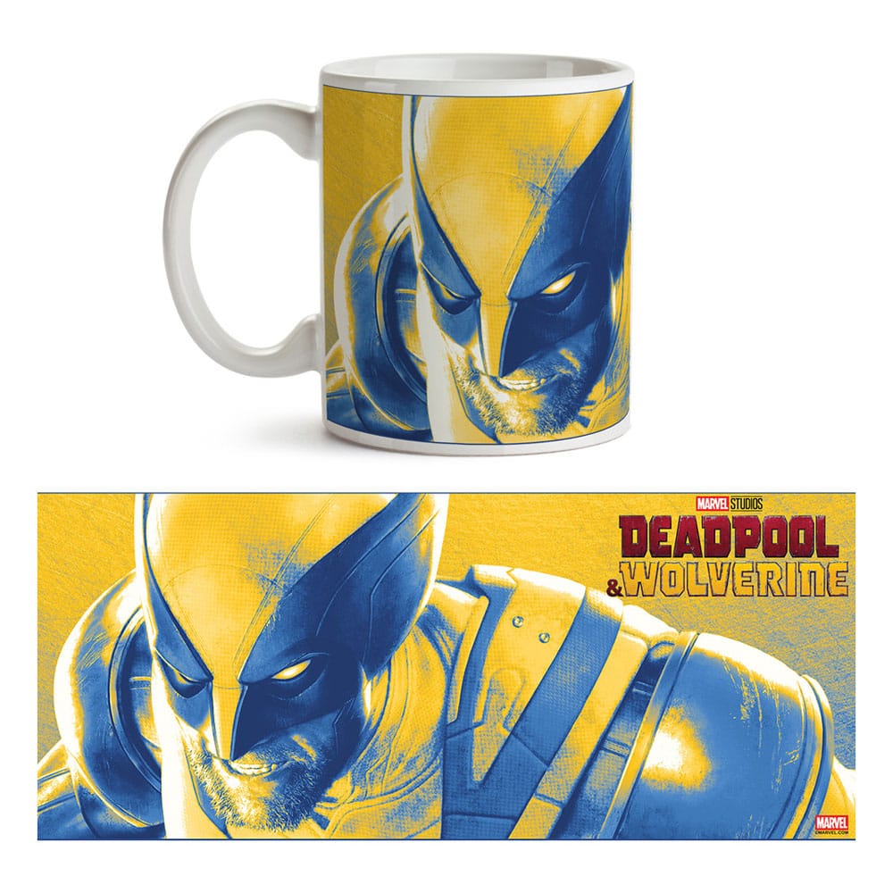 Marvel Taza Deadpool & Wolverine Wolverine Frikytopia