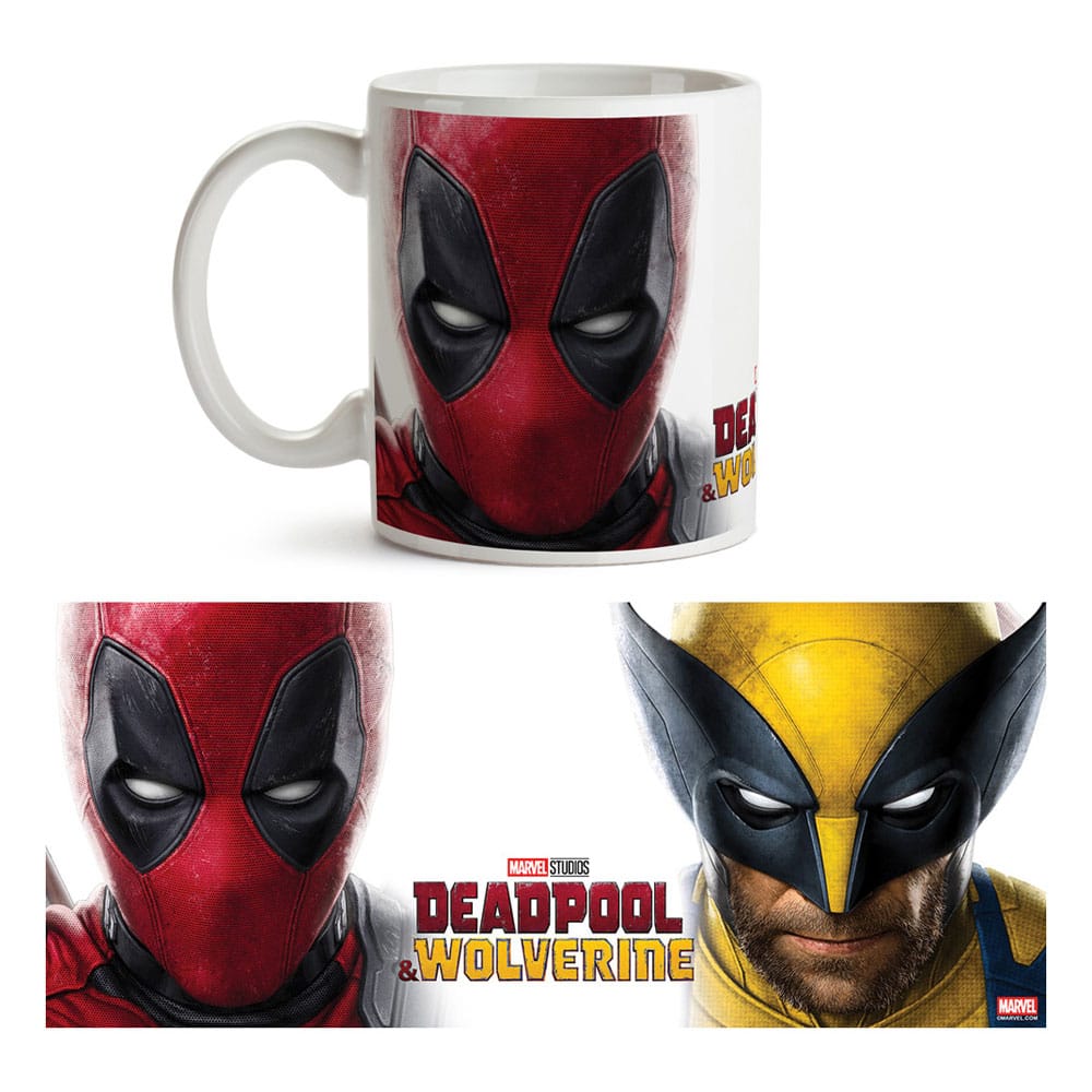 Marvel Taza Deadpool & Wolverine Come together Frikytopia