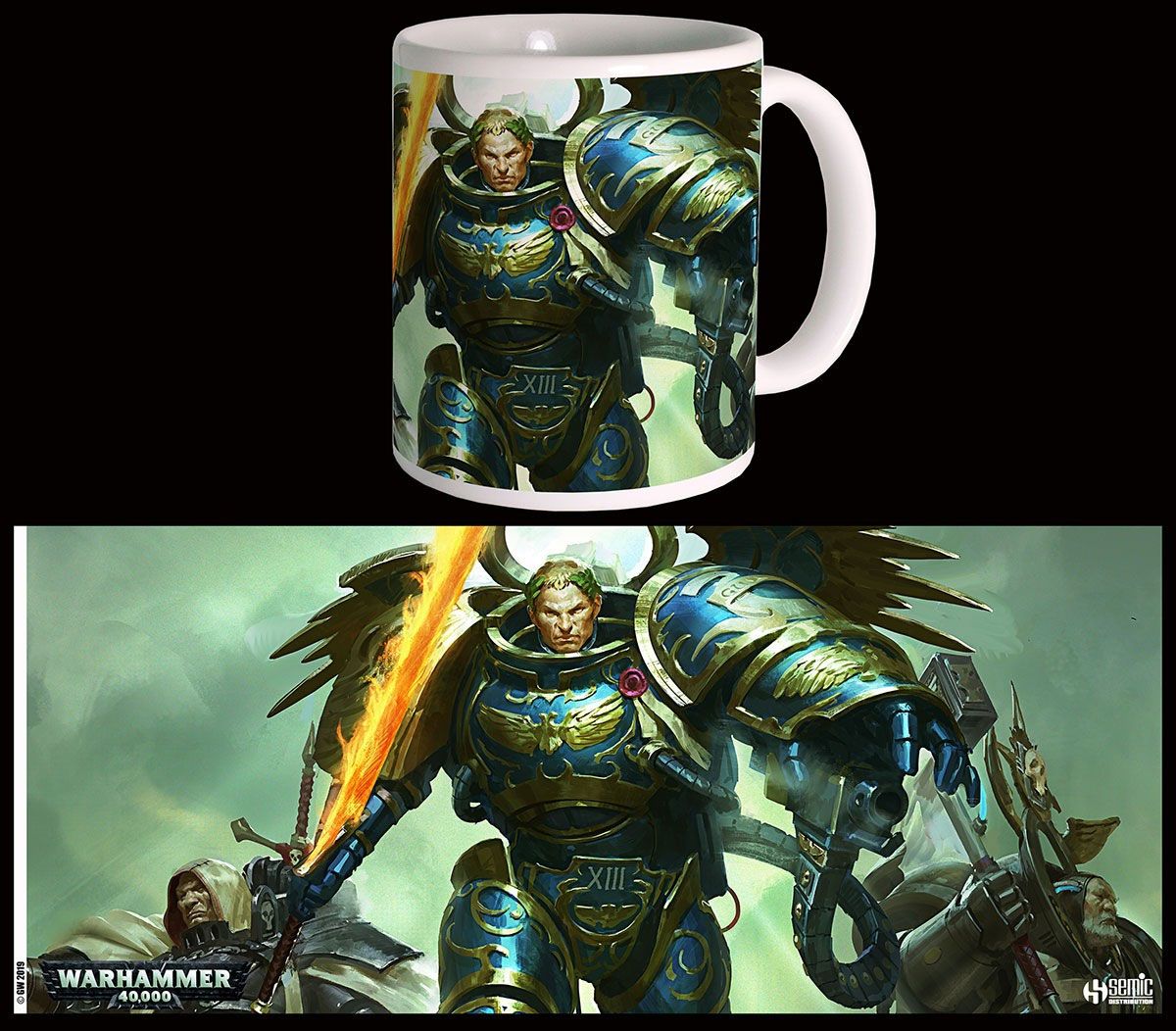Warhammer 40K Taza Roboute Guilliman Frikytopia