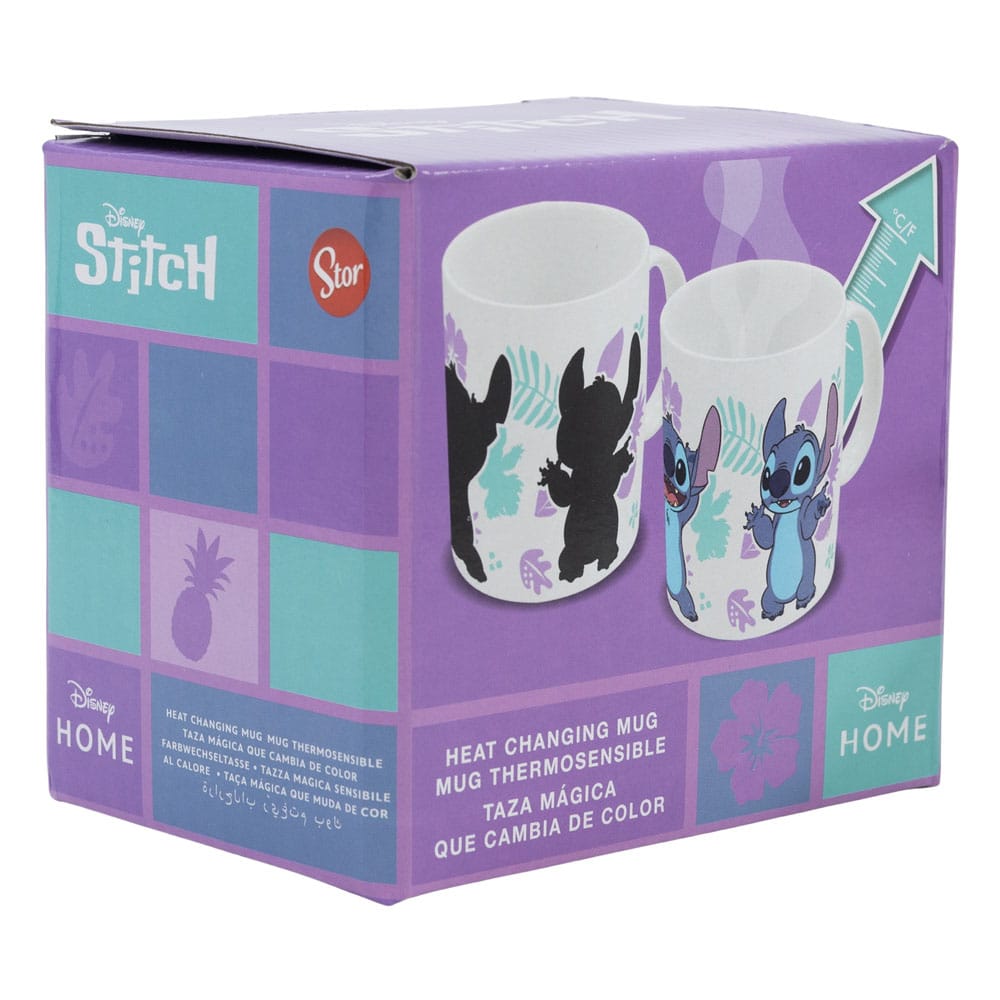 Lilo & Stitch Taza Sensitiva al Calor Stitch 325 ml