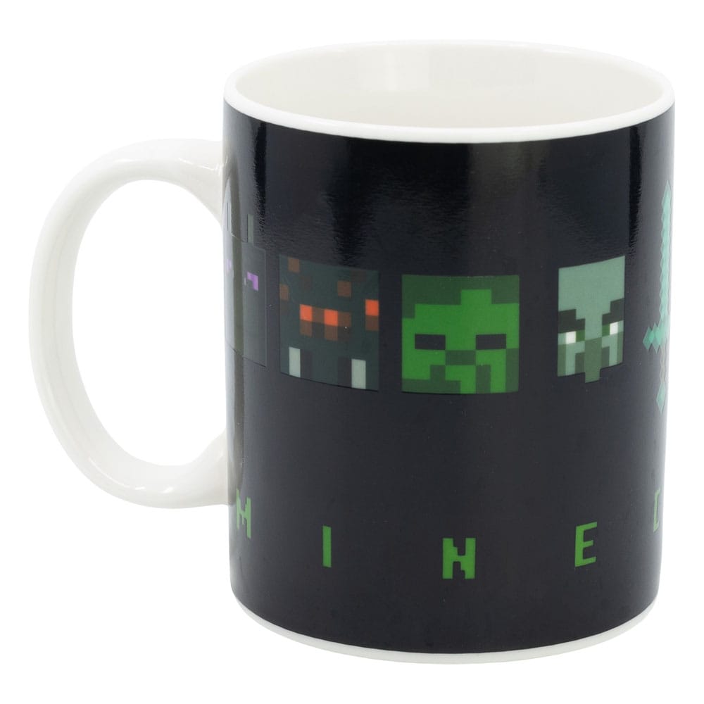 Minecraft Taza Sensitiva al Calor Squared Pattern 325 ml