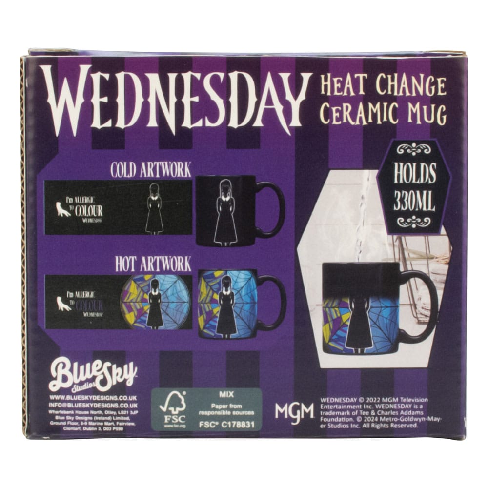 Wednesday Taza Sensitiva al Calor Ophelia Window 330 ml