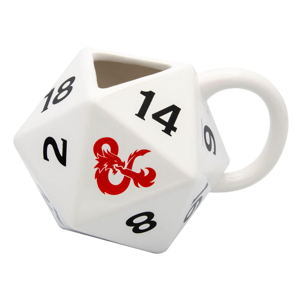 Dungeons & Dragons 3D Taza Dice Frikytopia
