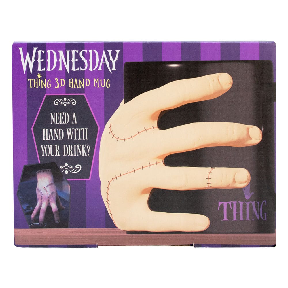 Wednesday Taza 3D Thing 330 ml