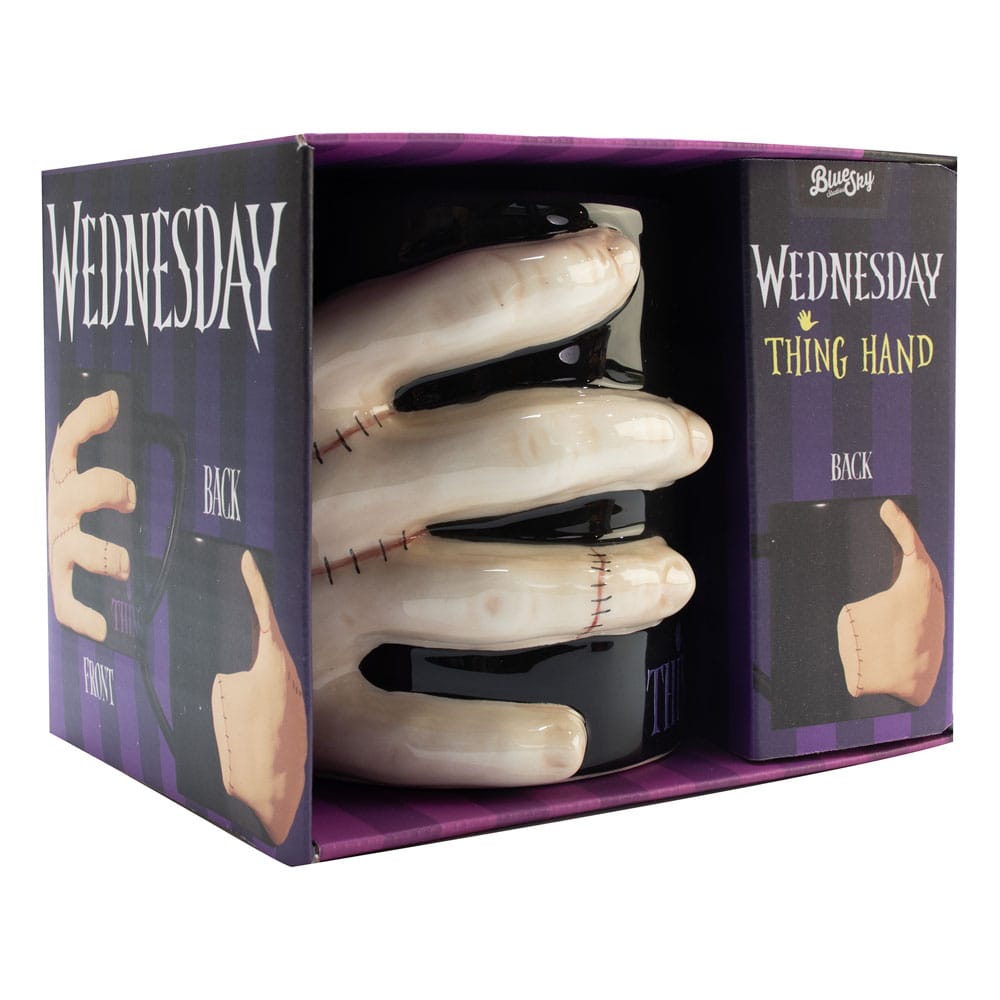 Wednesday Taza 3D Thing 330 ml