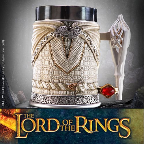El Señor de los Anillos Jarro Gandalf The White 15 cm