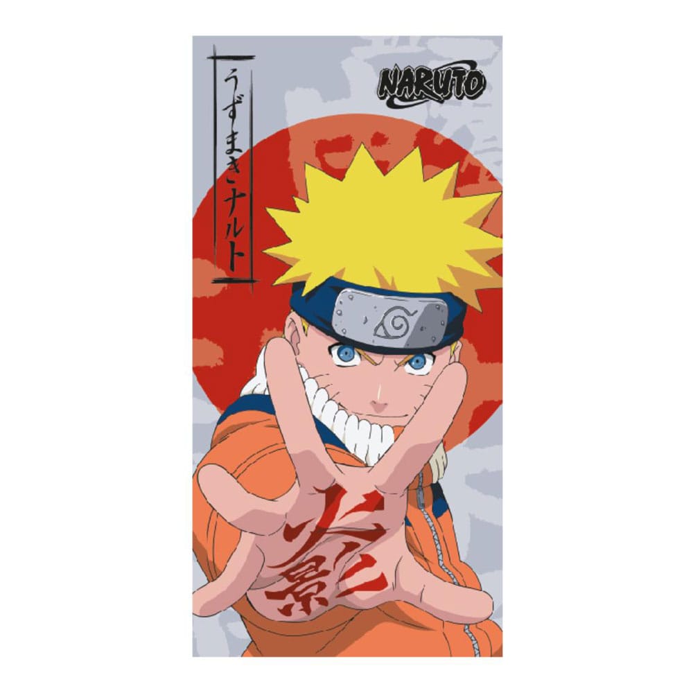 Naruto Shippuden Toalla Naruto Uzumaki 70 x 140 cm Frikytopia