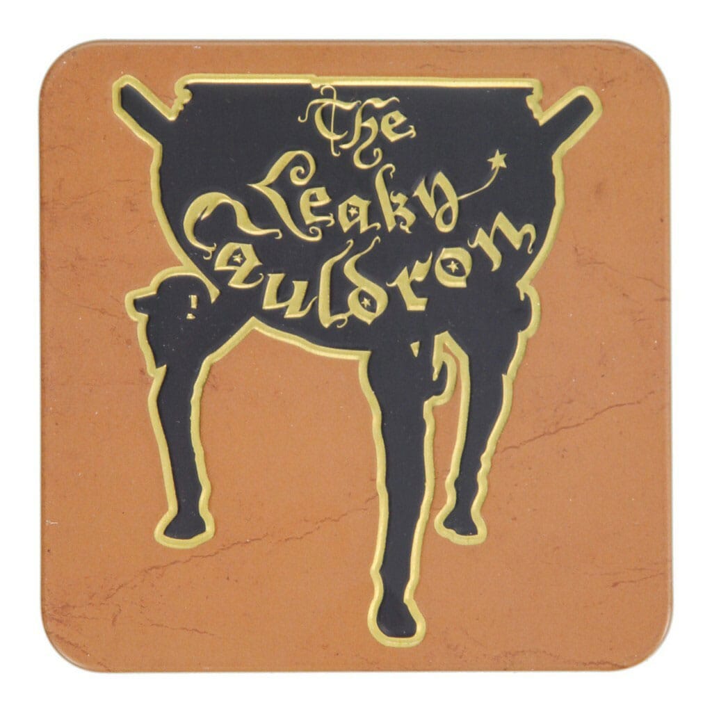 Harry Potter: Leaky Cauldron Glass And Coaster Set
