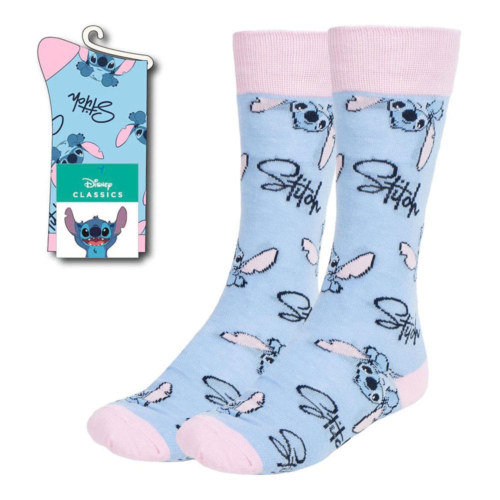 Lilo & Stitch Calcetines Stitch Happy 36-43 Frikytopia