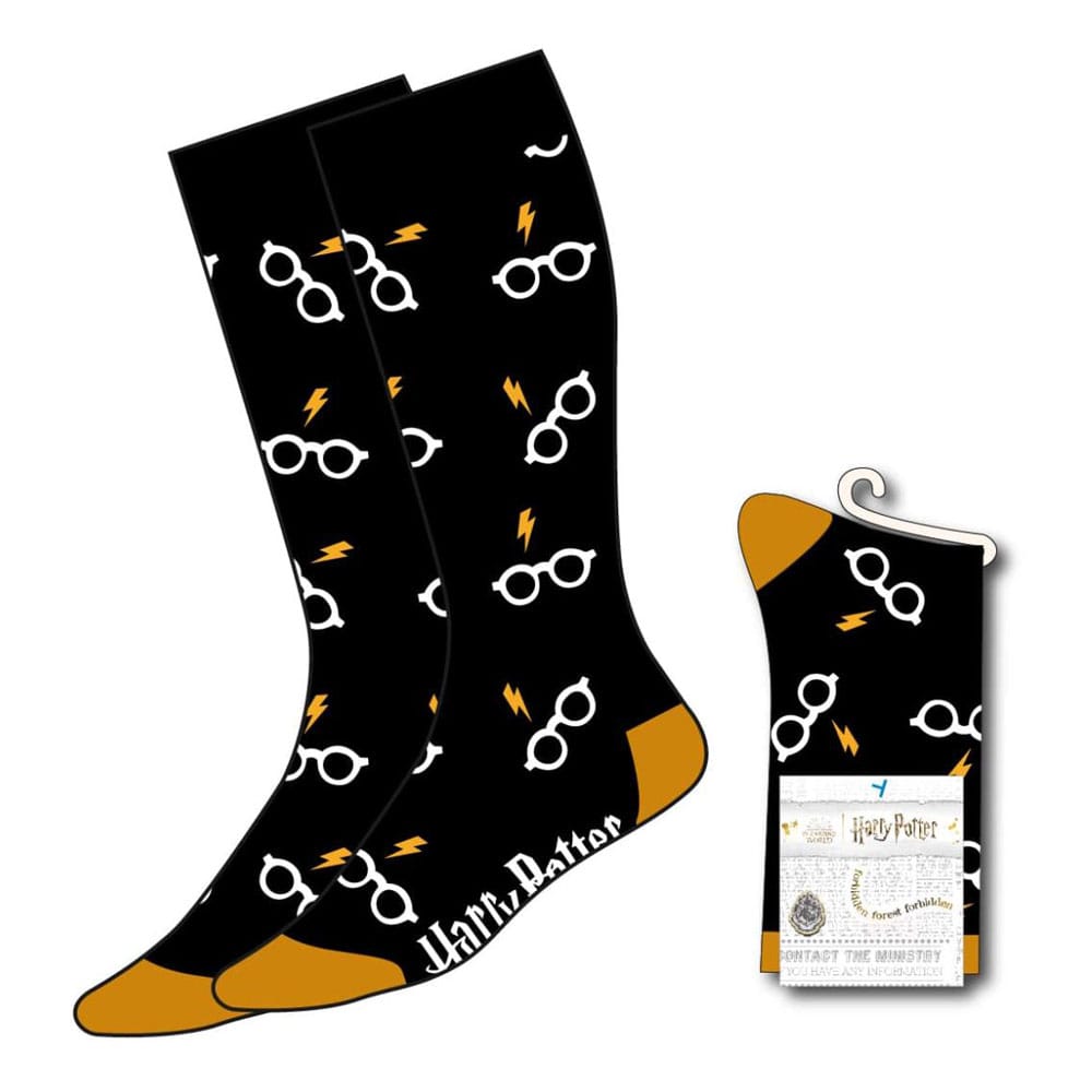 Harry Potter Calcetines Glasses & Lightning 38-45 Frikytopia