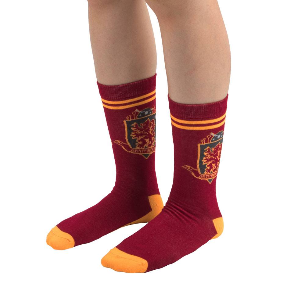 Harry Potter Pack de 3 Pares de Calcetines Gryffindor