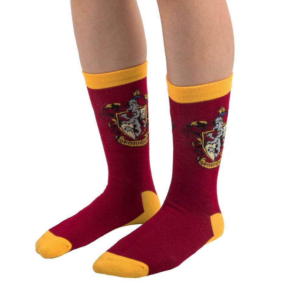 Harry Potter Pack de 3 Pares de Calcetines Gryffindor