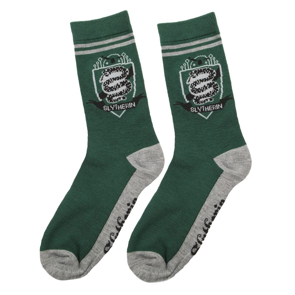 Harry Potter Pack de 3 Pares de Calcetines Slytherin