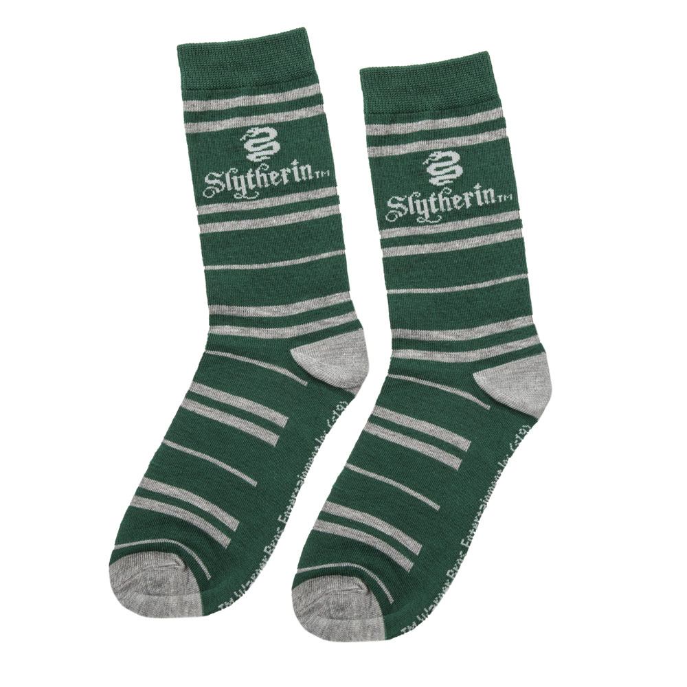Harry Potter Pack de 3 Pares de Calcetines Slytherin