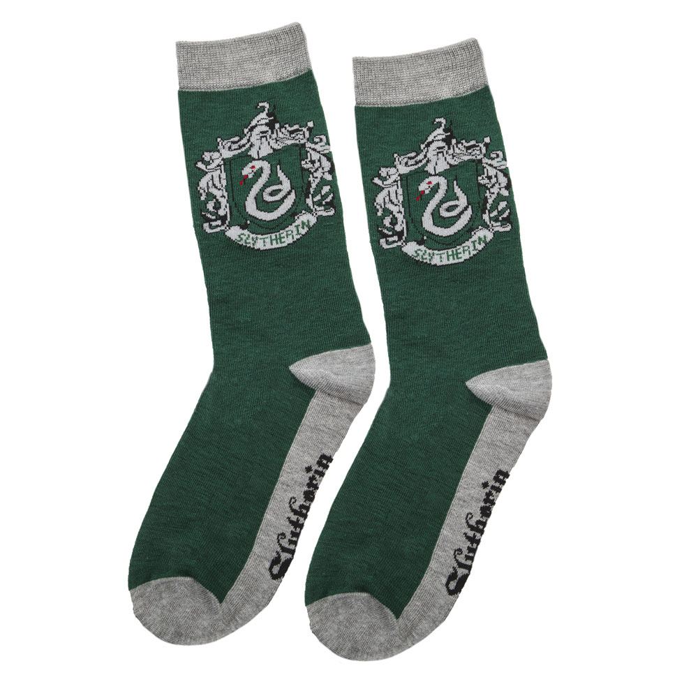 Harry Potter Pack de 3 Pares de Calcetines Slytherin