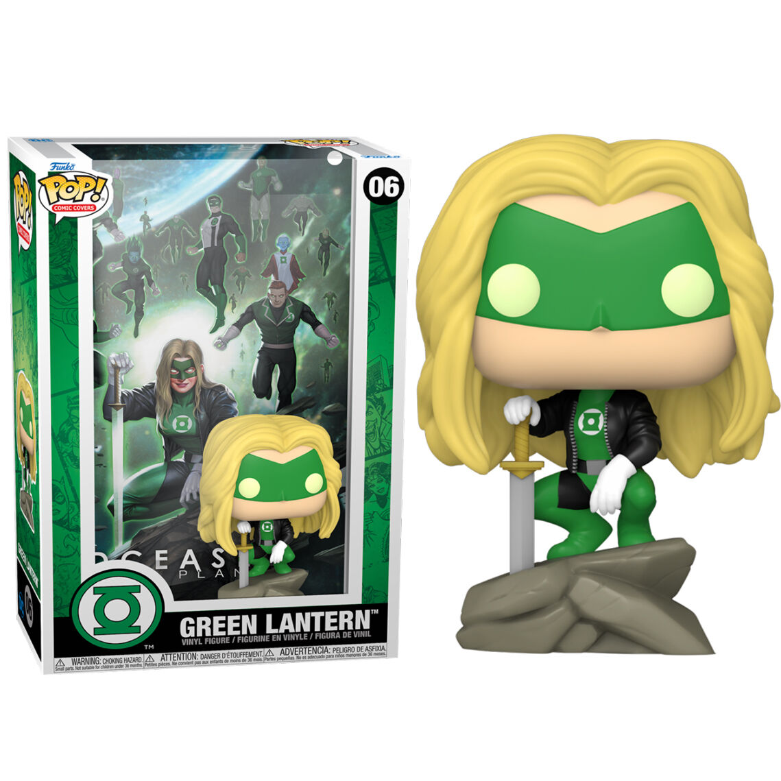 Figura POP Comic Covers DCased Linterna Verde Frikytopia
